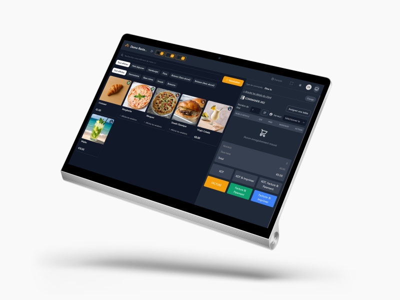 Un service fluide, de la table à la cuisine.
